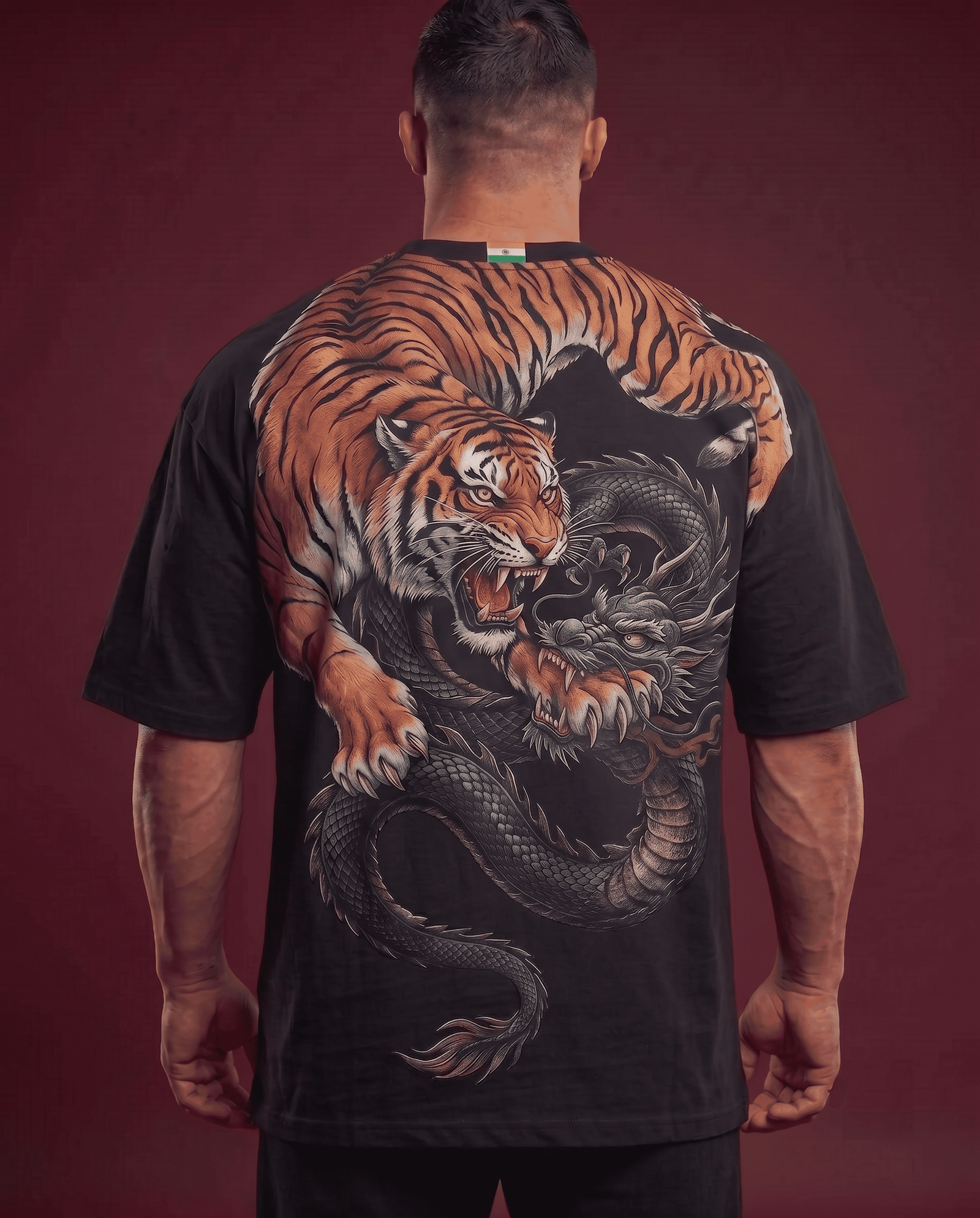Puff-ink Graphic Print Tee