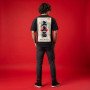 "Get Rich - Asian Calligraphy" Vintage Oversized Graphic Black T-Shirt for Men