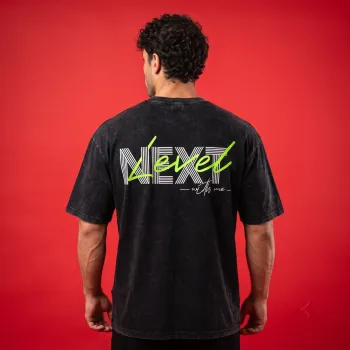 "CEO,000,000" Money Motif Vintage Oversized Graphic Black T-Shirt for Men