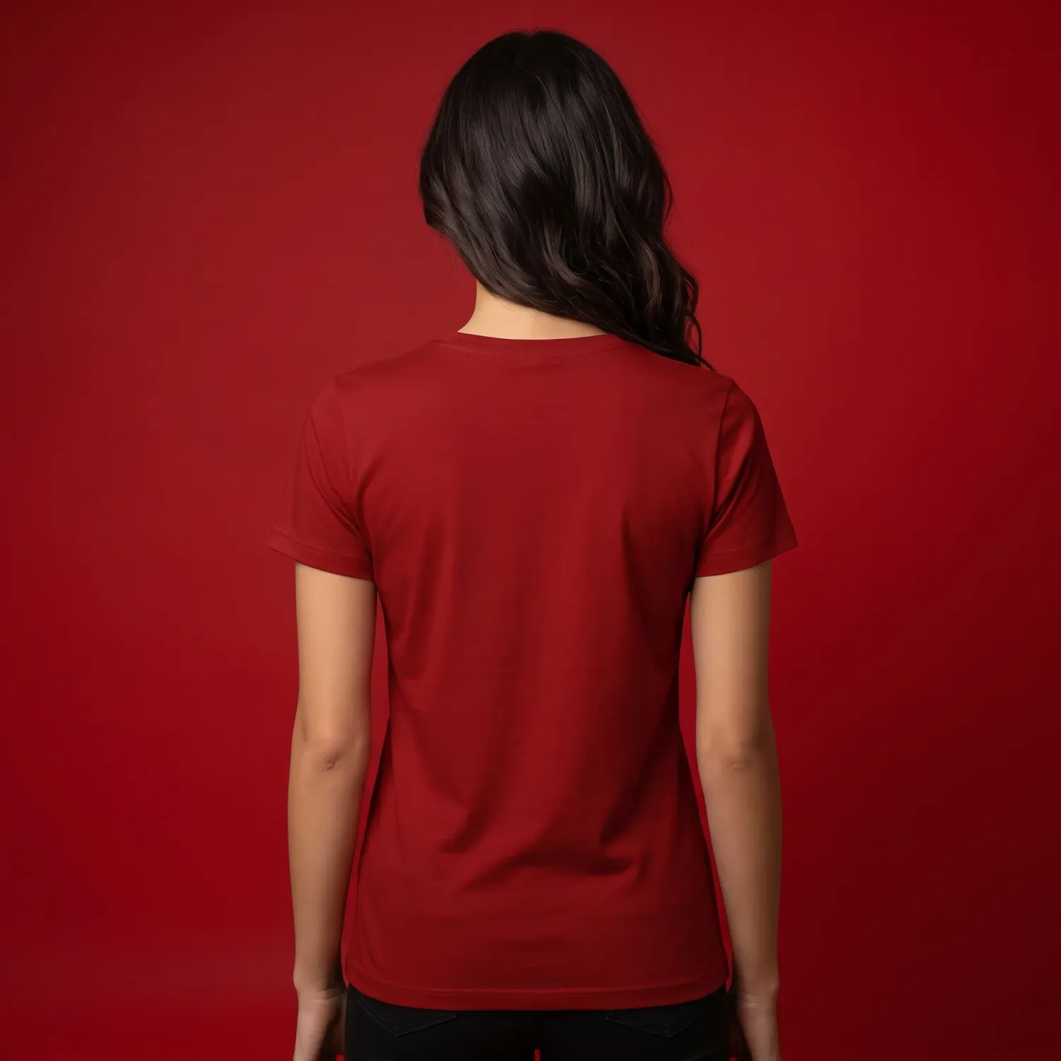 "Donald Duck - Need More Sleep" Red Graphic T-Shirt for Women