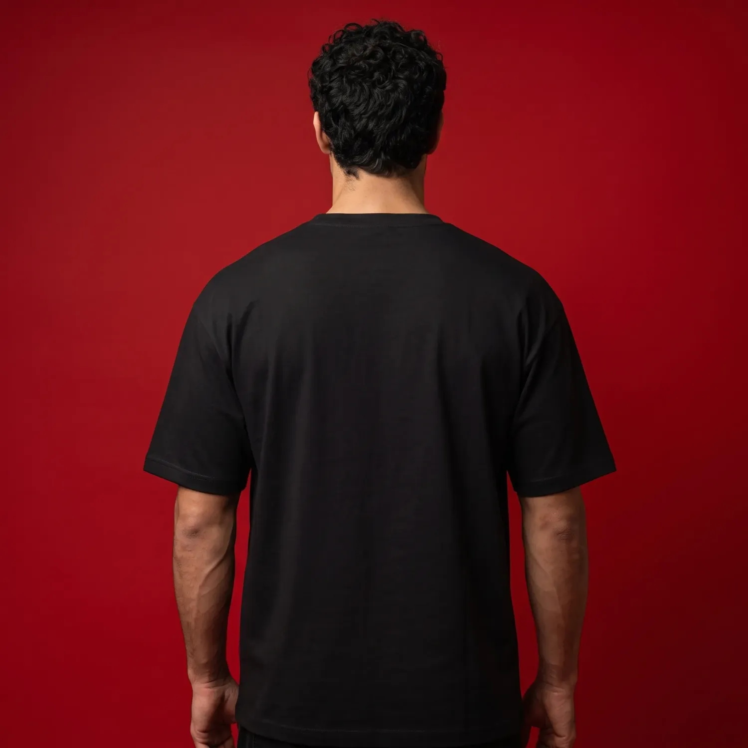 "ARC REACTOR" Glowing Tech Black Oversized Graphic T-Shirt | Sci-Fi Streetwear