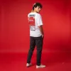 Seoul Boarding Pass Oversized Graphic Tee | Premium White Streetwear T-Shirt with Back Print