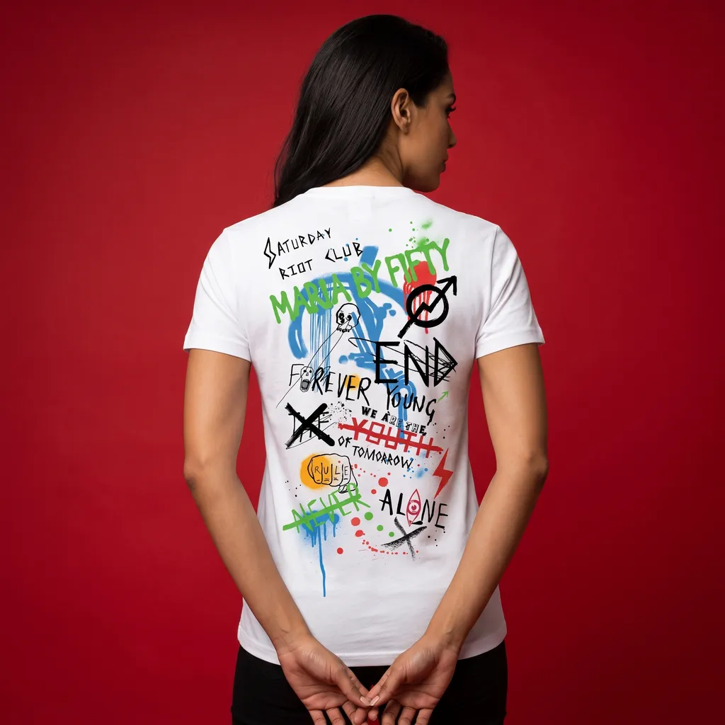 Riot Club 'Youth Manifesto' Streetwear Graphic T-Shirt