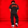Osaka Japan Oversized Black Acid Wash T-Shirt | Graphic Streetwear