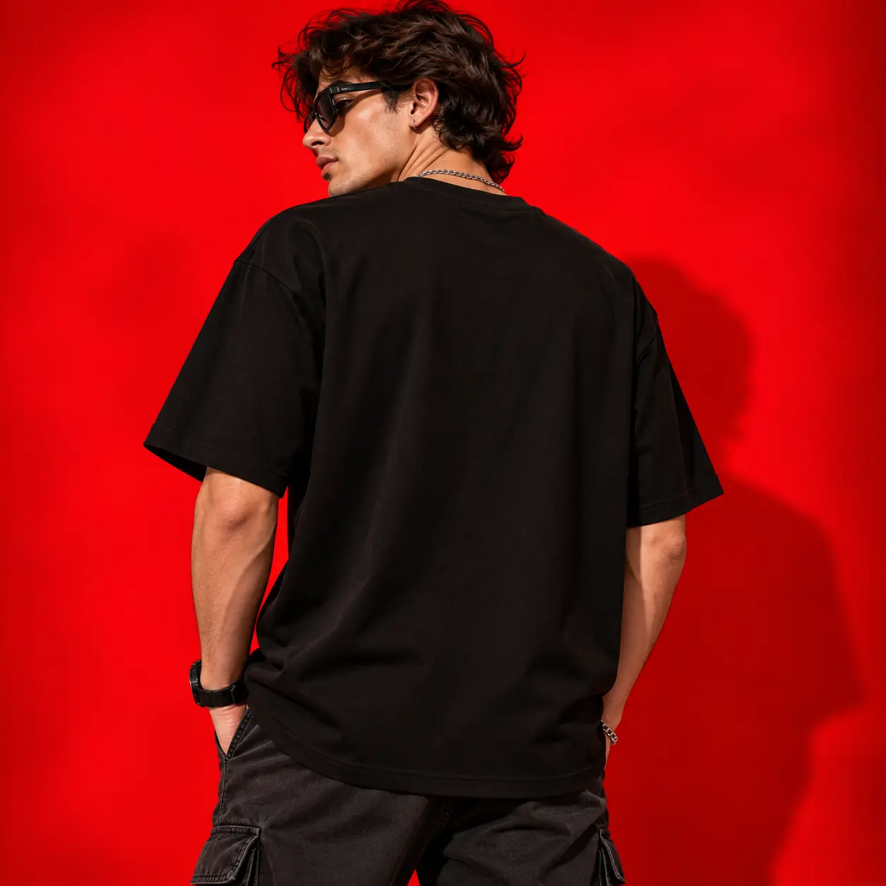 AMIRI Tiger Oversized Black Graphic T-Shirt – Streetwear