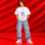 Absolut Vodka Graphic Oversized White T-Shirt | Streetwear