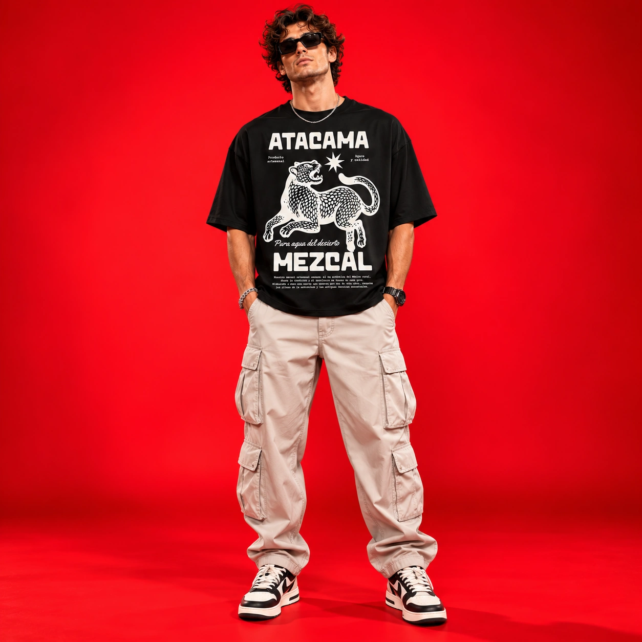 Atacama Mezcal Graphic Oversized T-Shirt