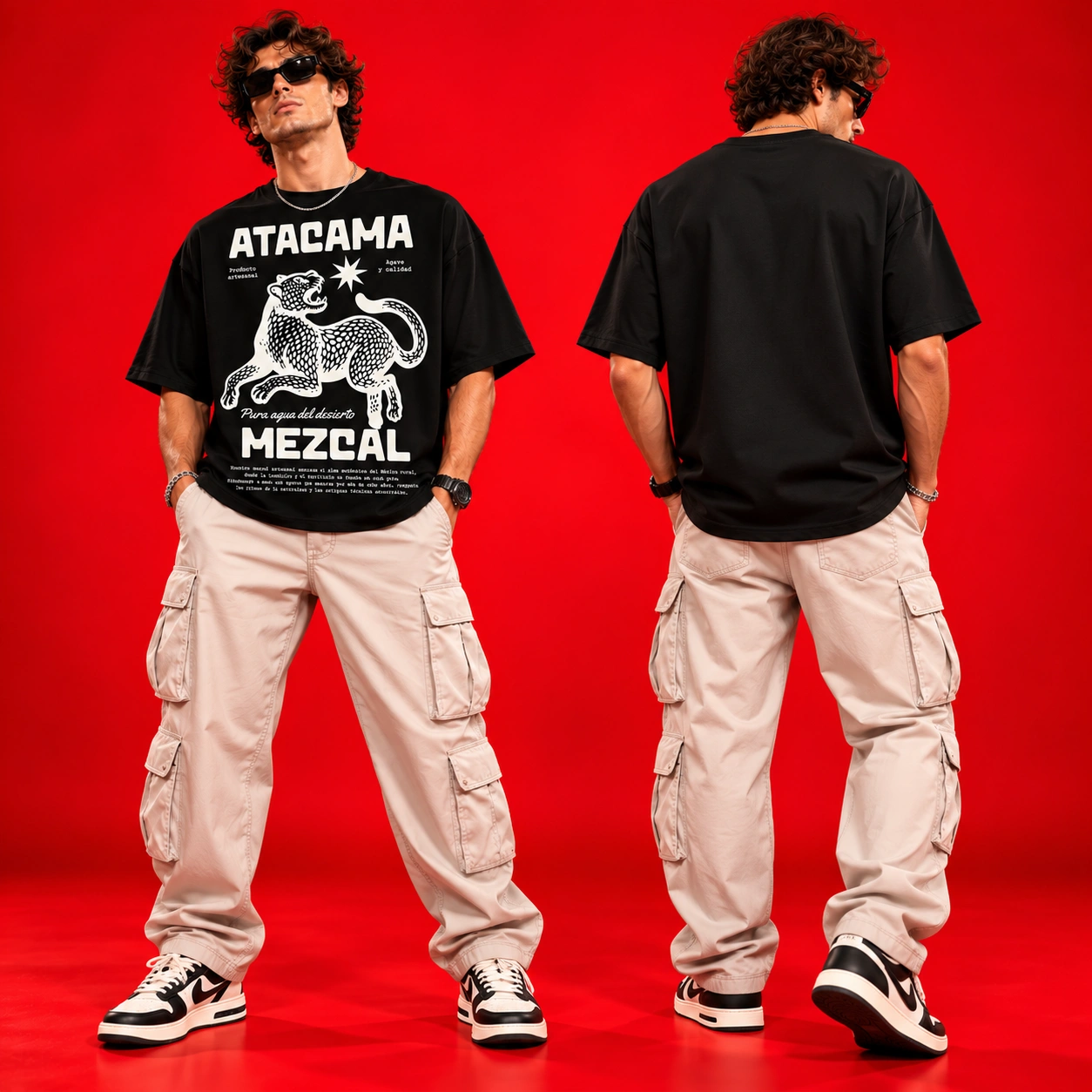 Atacama Mezcal Graphic Oversized T-Shirt