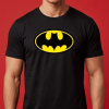 Men's Classic Batman Logo T-Shirt – Black