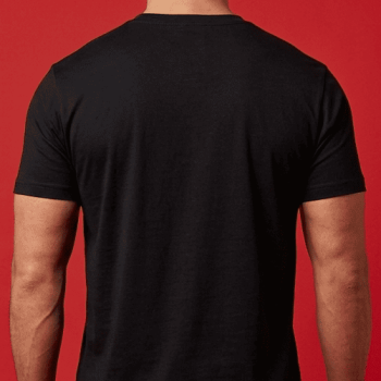 Men's Classic Batman Logo T-Shirt – Black