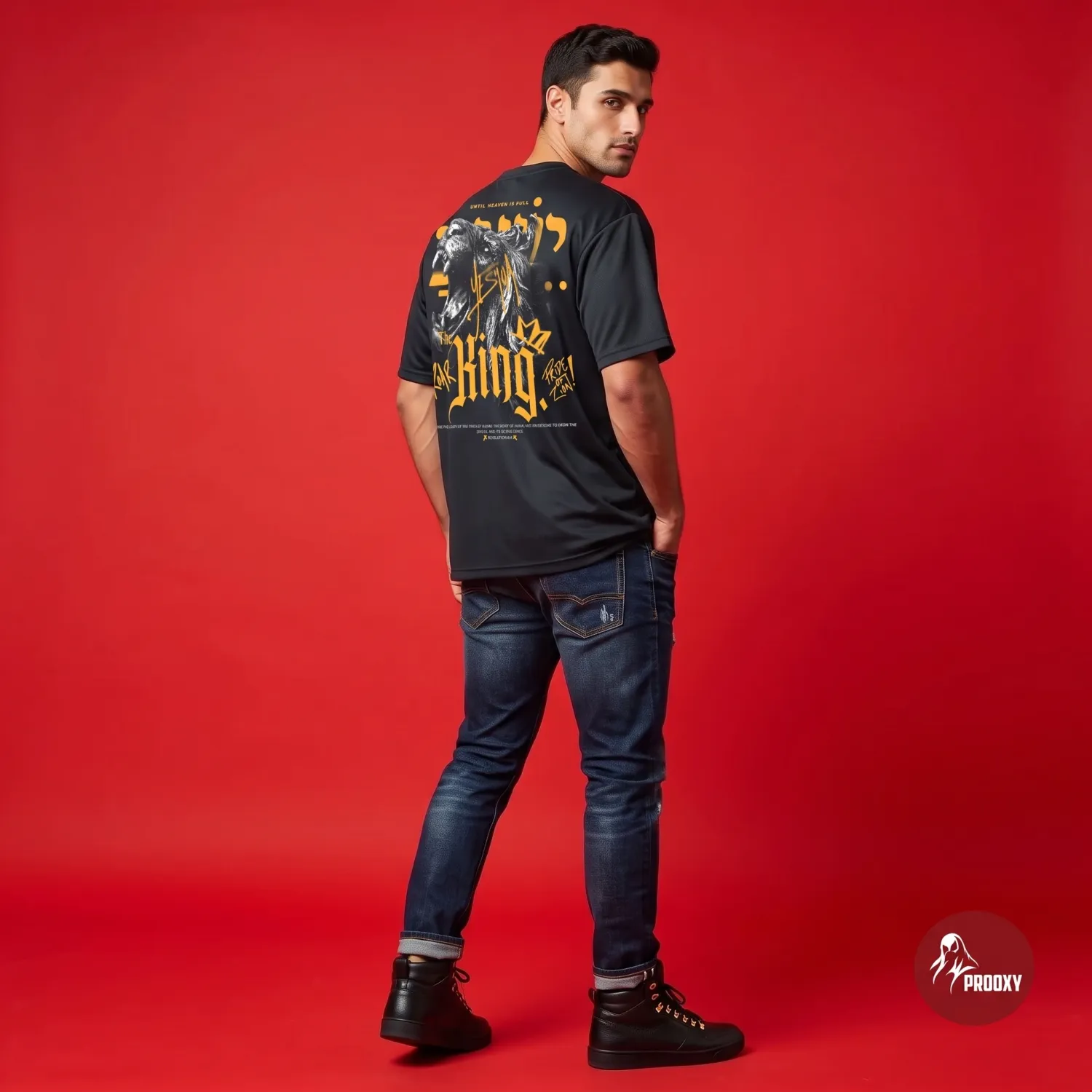 The Roaring King - Pride of Zion Bible Verse Tee