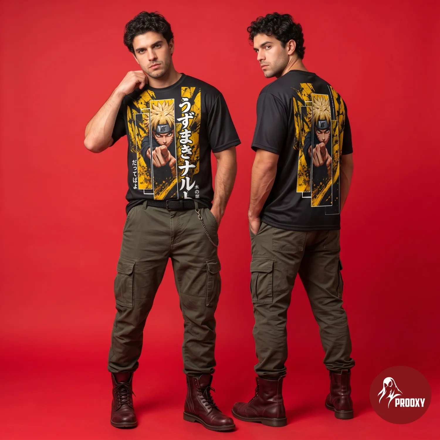 Unstoppable King Wolf Oversized Graphic Tee