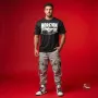 Men's Black HORIZON GT-R Graphic Oversized Tech T-Shirt