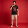VENI VIDI VICI Distressed Graphic Oversized Performance T-Shirt Pure 240gsm Cotton
