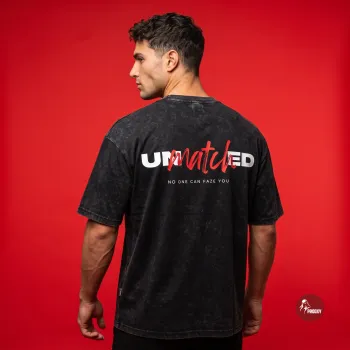 UNMATCHED Acid Wash Oversized T-Shirt - Redefining Streetwear