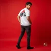 Japan Busa Sport Bike Graphic Oversized White Men's T-Shirt