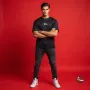 The 1percent Elite Black Athletic Performance T-Shirt