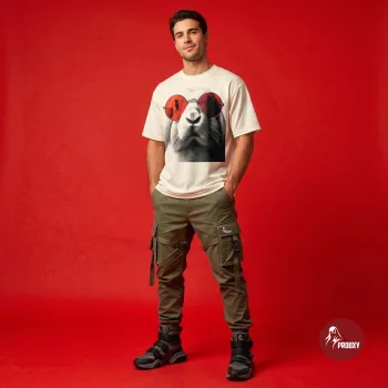 MIKE "Cool Bunny" Oversized Japanese Tech T-Shirt
