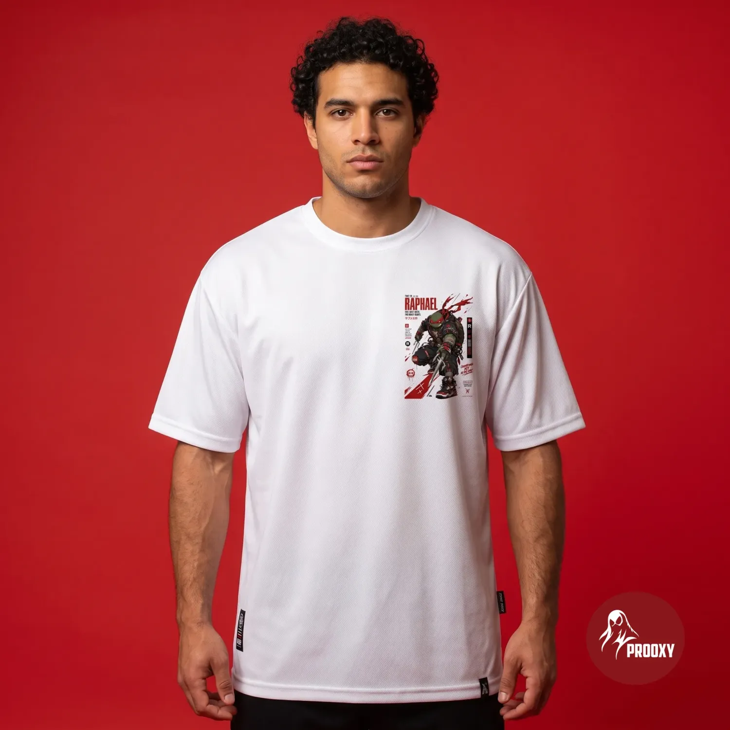Raph's Rage Mutant Ninja Turtles Tactical Raphael Mesh T-Shirt