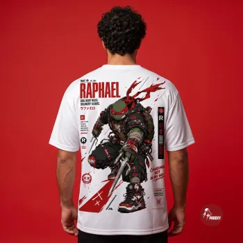 Raph's Rage Mutant Ninja Turtles Tactical Raphael Mesh T-Shirt