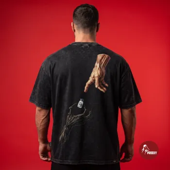 REVEALER - The Creation of Tren Mineral Wash Oversized Tee