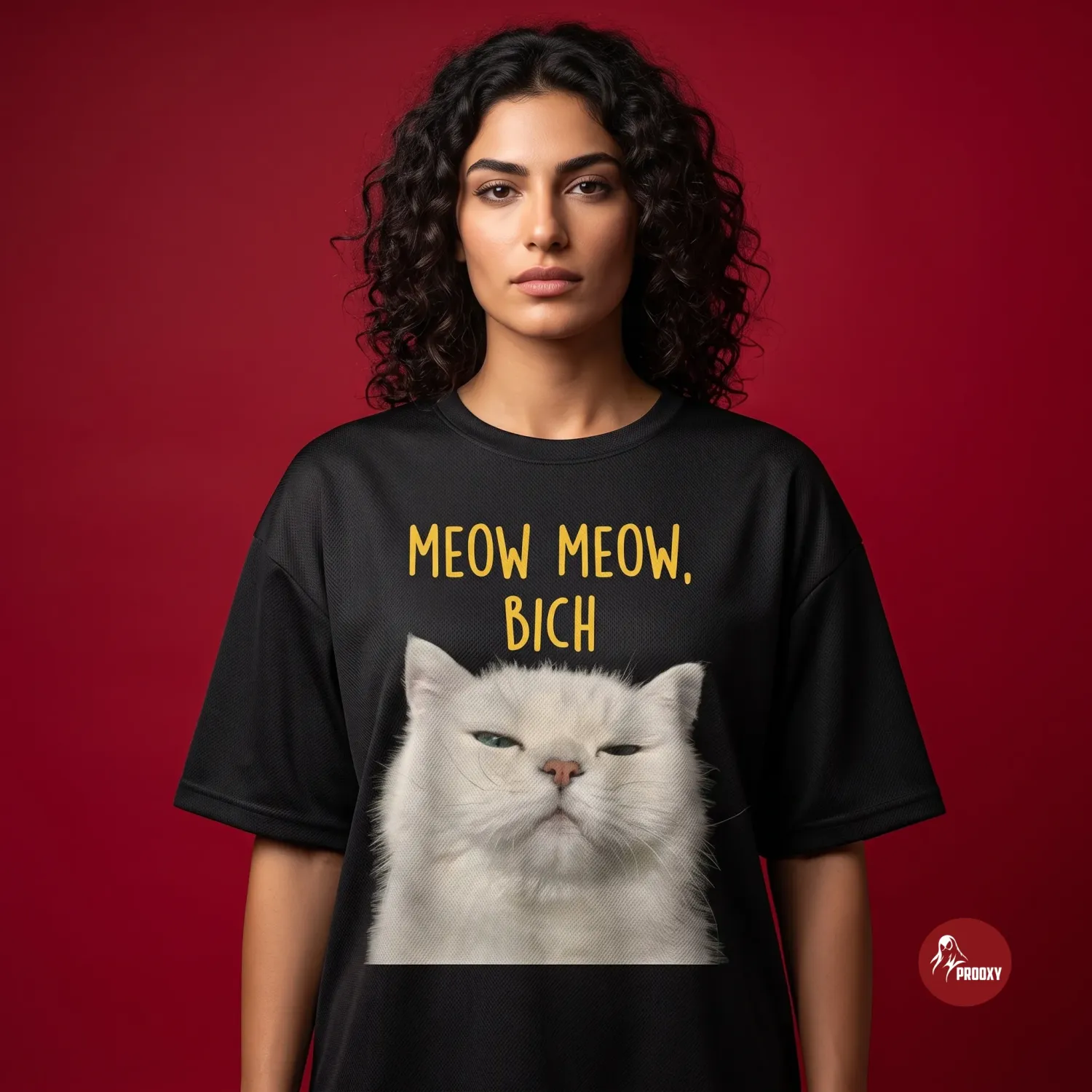 Catitude Always Oversized T-Shirt