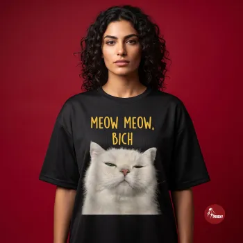 Catitude Always Oversized T-Shirt