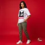 Prooxy PURR Box Logo Graphic Oversized White T-Shirt