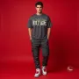 All We Need is Love Dollar Graphic Performance T-Shirt – Slate Grey