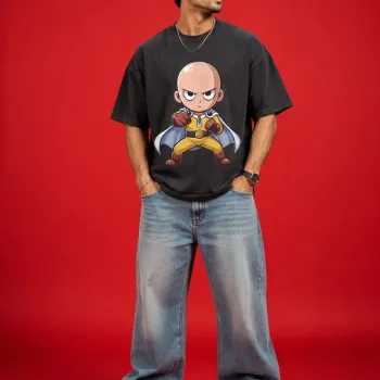 Chibi Hero Oversized T-Shirt