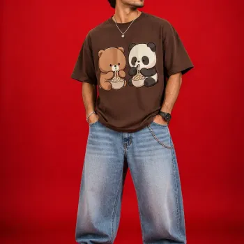 Ramen Bears Oversized T-Shirt
