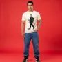 Green Swordsman Graphic T-Shirt